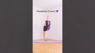 Anna Mcnulty - Flexibility Check Tiktok Challenge #shorts