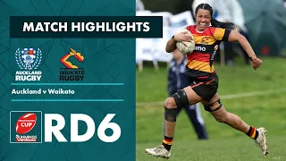 RD 6 HIGHLIGHTS: Auckland v Waikato (Farah Palmer Cup 2023)