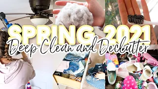 Spring Deep Clean, Declutter & Decorate With Me 2021