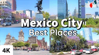 Mexico City - Best Places to Visit - Mexico (4K)