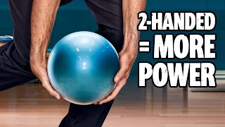 How to Hook a Bowling Ball 2-Handed!