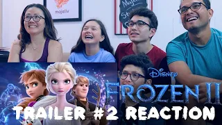 FROZEN 2 - OFFICIAL TRAILER 2 - REACTION & REVIEW || the MAJELIV Family