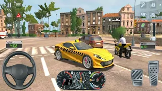 (Ferrari 812)Private Cab City Car Fun Driving🚚🚍Taxi Sim 2020#73🚚🚍Juego De Autos🚚Android ios GamePlay
