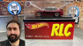 DIECAST MODELLERİN HASI! - Hot Wheels RLC 1991 BMW M3 İNCELEME