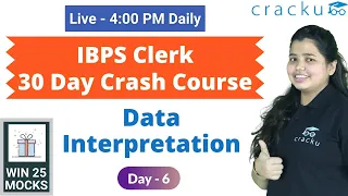 Data Interpretation (Day-6) | IBPS Clerk 30 Days Crash Course