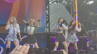 220708 aespa (에스파) - Black Mamba at GMA Summer Concert Series in New York [Fancam] [8K]