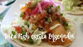 Tacos de pescado estilo Ensenada| Taco Fish| Tacos Baja Style|MARILYN MILES