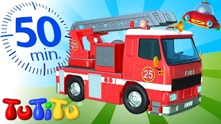 TuTiTu Compilation | Fire Truck | And Other Toys On Wheels | 50 Minutes Special