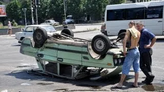 Подборка Аварий и ДТП на видеорегистратор Сентябрь 2013