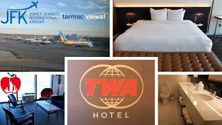 TWA Hotel Runway View Suite Review Overlooking JFK Airport