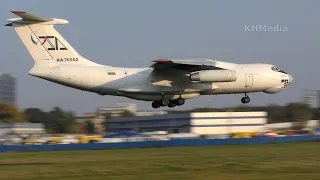 IL-76TD whitey sunset landing Aviacon Zitotrans RA-76502