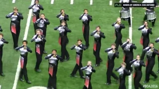 Winston Churchill HS 2016 "IN BLOOM" San Antonio BOA Finals Multicam