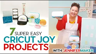 7 Super Easy Cricut Joy Projects for Beginners! Quick & Fun