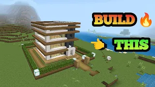 Minecraft: Ultimate Modern House Tutorial 🏠 #minecraft