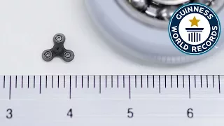 Smallest Fidget Spinner - Guinness World Records