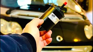 Smart ForTwo fuel filter replacement. How to change Smart 450 fuel filter