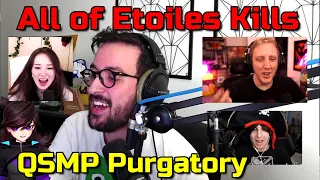All of Etoiles Kills with Their Povs on Purgatory on QSMP Minecraft (Philza, TinaKitten, Missa)