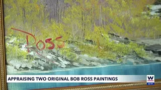 Naples man gets original Bob Ross paintings appraised