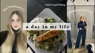 Daily Vlog 🤍/ Kupferkette Erfahrung + BIG More Nutrition HAUL & Salat Empfehlung 🥗