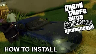 How to install GTA San Andreas Remastered (PC) - HD Textures and HD Graphics