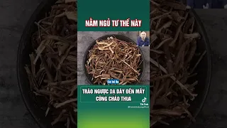 Tư thế nằm ngủ tránh trào ngược dạ dày