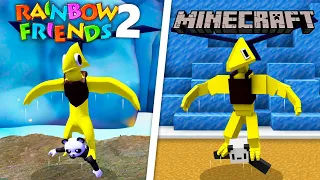 RECRIEI CENAS DE RAINBOW FRIENDS 2 NO MINECRAFT