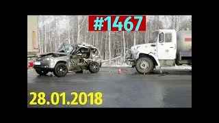 28.01.18.Подборка аварий и дтп #1467