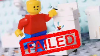 LEGO Toilet Fail!