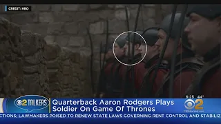 Quarterback Aaron Rodgers Plays Soldier On 'Game Of Thrones'