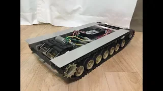 Building of the M1A2 Tamiya 1/16 display version & Mounting the old Gearbox. Part 1. by JRCC