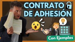 ➡️ CONTRATO de ADHESIÓN: ¿Qué es? Con EJEMPLOS en 10minutos .