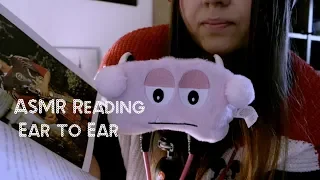 ASMR Ear to Ear Whisper I Reading Book