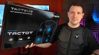 BHAPTICS TACTSUIT - FEEL Virtual Reality - Unboxing & First Impressions Of The Haptic Vest For VR
