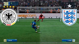 UEFA Nations League GERMANY vs ENGLAND [Penalty shootout] FIFA 22