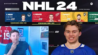 RESTARTING THE NHL WITH A FANTASY DRAFT! NHL 24