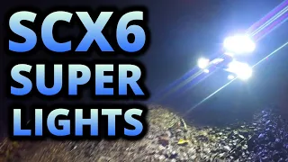 AXIAL SCX6 SUPER LIGHTS..!!  Night Test - POV