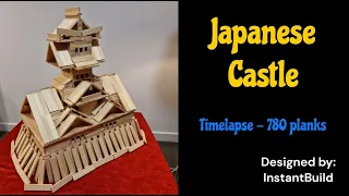 Building a Japanese Samurai Castle from Scratch - a Taste of Japan!