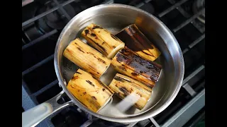 Boiled Plantain #TastyTuesdays | CaribbeanPot.com