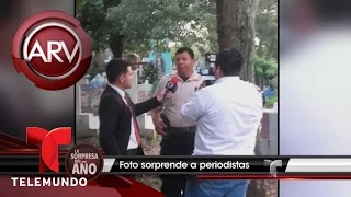 Periodistas de El Salvador juran ver fantasmas en fotos | Al Rojo Vivo | Telemundo