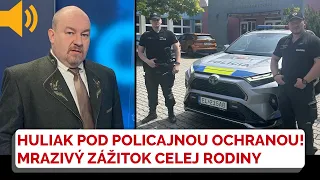 Rudolf Huliak a jeho rodina pod policajnou ochranou! reakcia, z ktorej behá mráz po chrbte