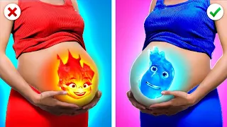 ¡EMBER 🔥 y WADE 💦 de Elementos tienen hijos! * Trucos para Padres de Fuego vs Agua* ¡Por WhizzPop!