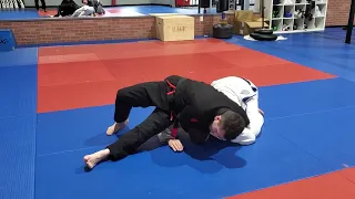 Straight Arm Bar to Clock Choke