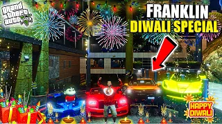 GTA 5 : Franklin Celebrate Diwali With Shinchan & Chop in GTA 5 ! (GTA 5 mods)