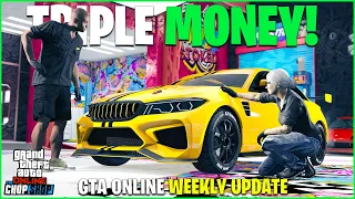 GTA ONLINE WEEKLY UPDATE! TRIPLE MONEY, DISCOUNTS + LIMITED TIME CONTENT