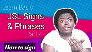 25+ JSL Basic Signs for Beginners Part 4 | Learn JSL Jamaican Sign Language | Quarantine Vlogs