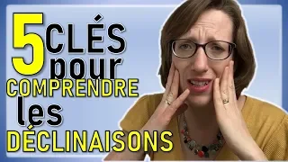 🇩🇪 5 clés pour ENFIN comprendre les déclinaisons en ALLEMAND - Niveau débutant