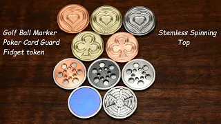 10 New Gambit coins from BilletSPIN EDC!!