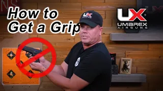 How To Properly Grip a Handgun Air Pistol Airsoft Gun : Umarex Airguns