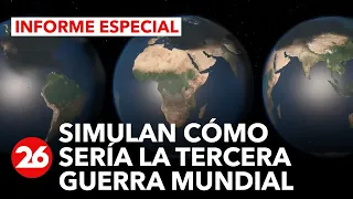 ¿Es posible una Tercera Guerra Mundial? Un simulador muestra una guerra nuclear en tiempo real