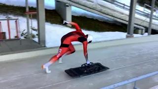 2021 Men's Skeleton ICC #5 Innsbruck JAPAN Kinoshita